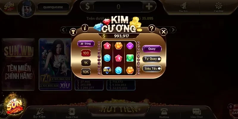 Kim Cương Sunwin - Minigame Giải Trí Thắng Lớn Mỗi Ngày 3 Trò chơi quy định mức đặt cược khác nhau phù hợp với từng cược thủ